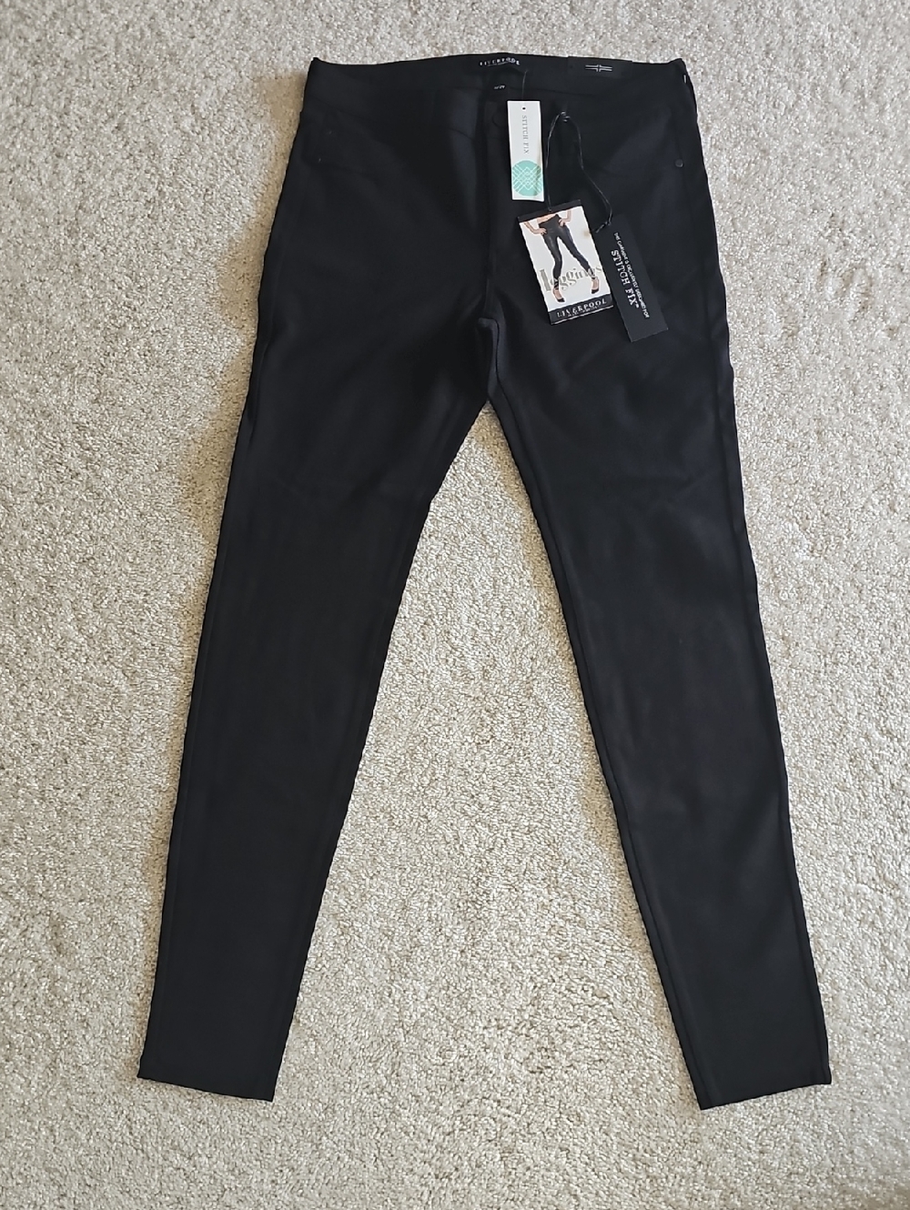 Liverpool Jeans Company Black Ankle Cropped Jeans